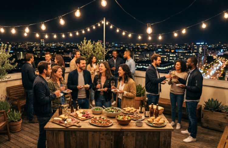 idées de buffet pour la fête des voisins