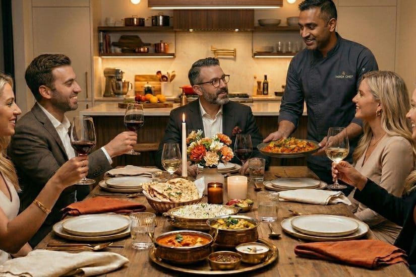 indian vegetarian dinner