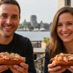 Lobster roll in Halifax