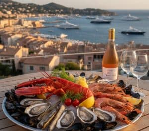 Les meilleurs fruits de mer St. Tropez directement du port à su table Les meilleurs fruits de mer St. Tropez directement du port à su table