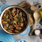 Un plat de la meilleur bœuf bourguignon à Dijon
