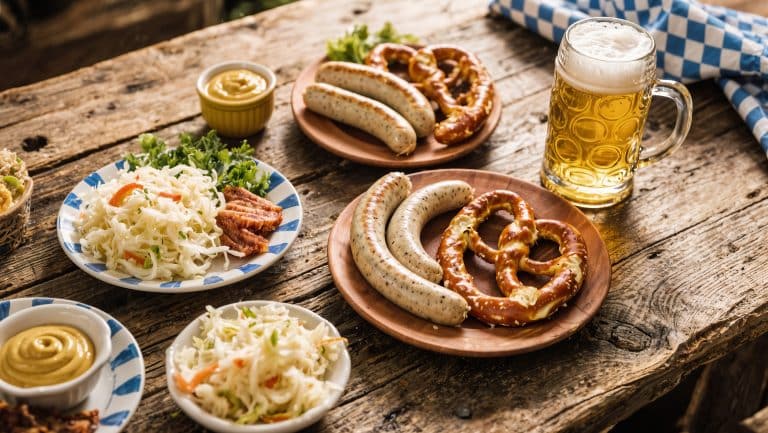menü für oktoberfest