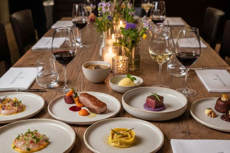 How to plan a multi-course tasting menu at home