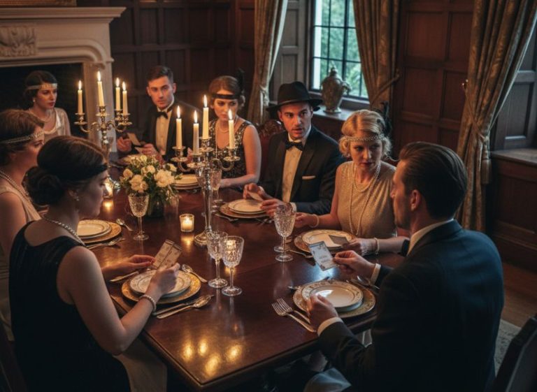How to host a murder mystery dinner in Canada?
