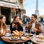 eating food in paris