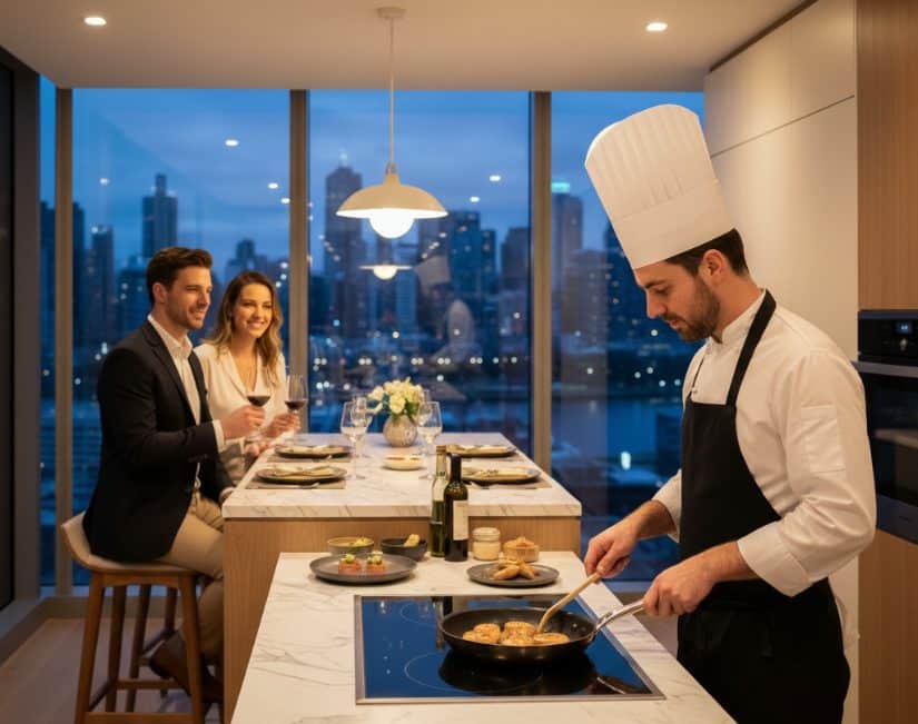 private chef for anniversary dinner