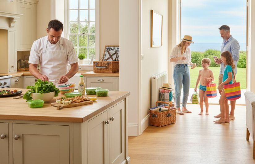 private chef for beach vacation meals