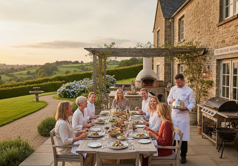 can a private chef come to my villa