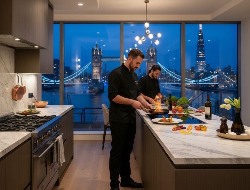 private chef cooking london