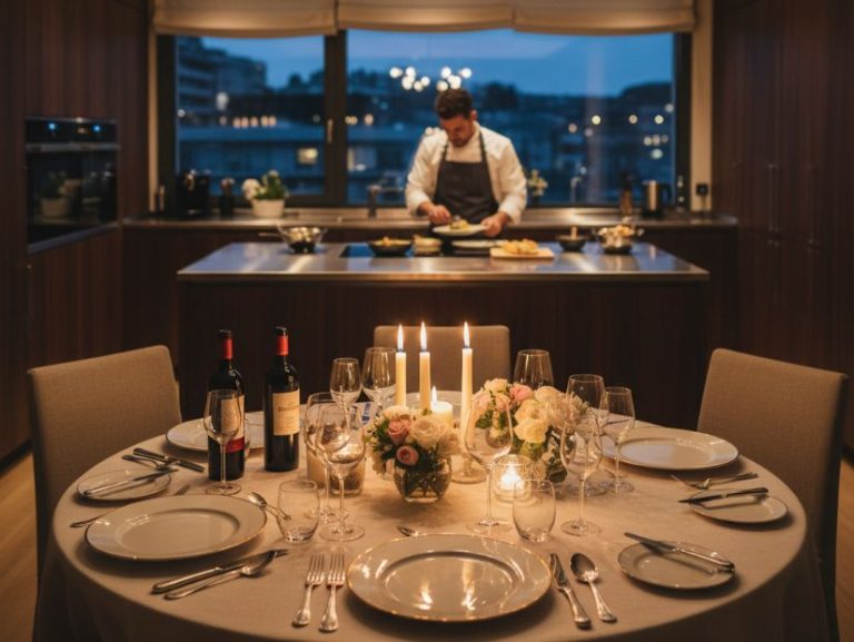 Private chef for dinner in Geneva