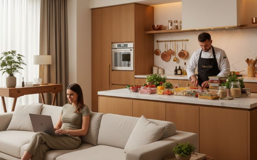 private chef for a meal prep