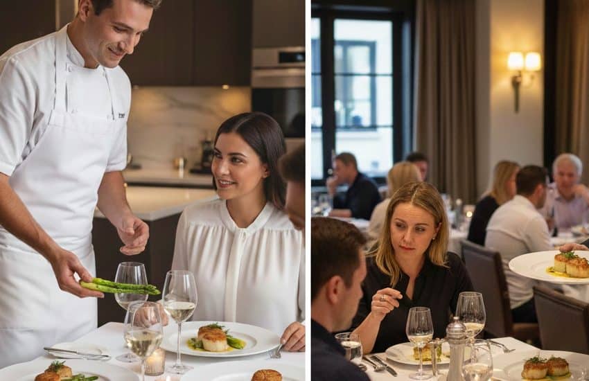 Private chef prices vs restaurant