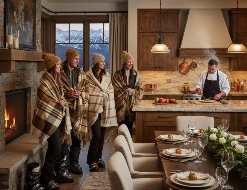 private chef for a ski vacation