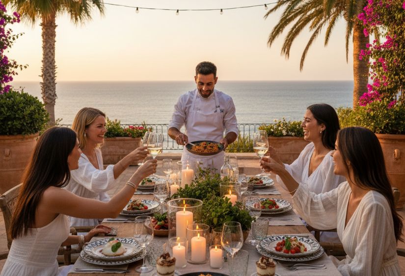 Private Italian chef in Ibiza