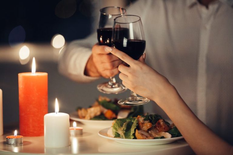 Romantic dinner ideas for two at home