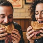 Smoked meat sandwich