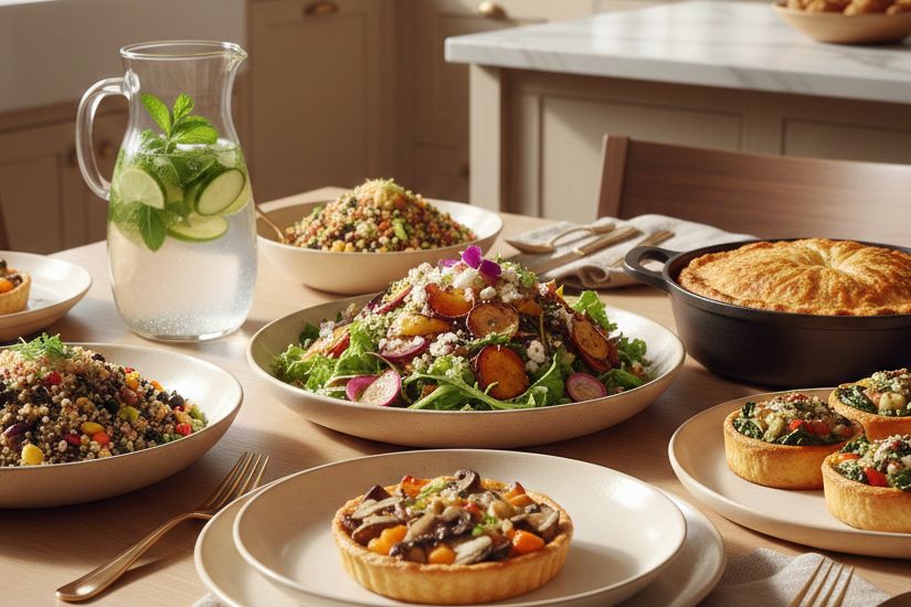 vegetarian lunch ideas at home