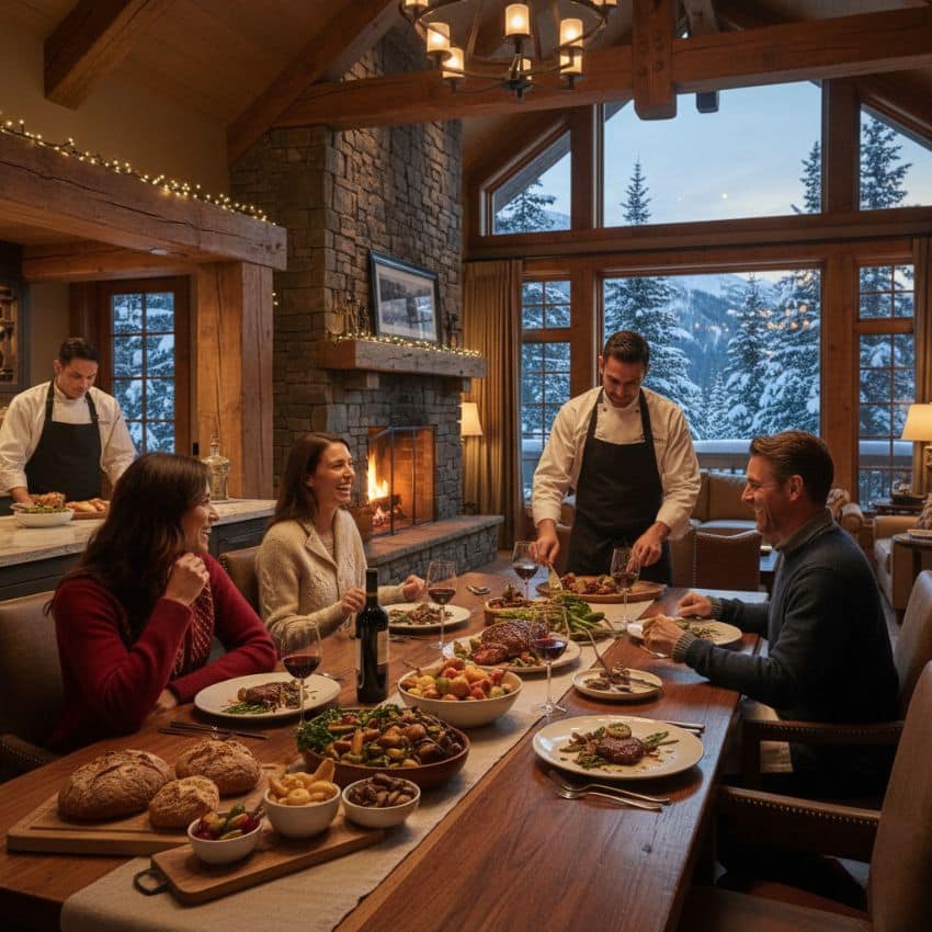 What celebrities have private chefs?