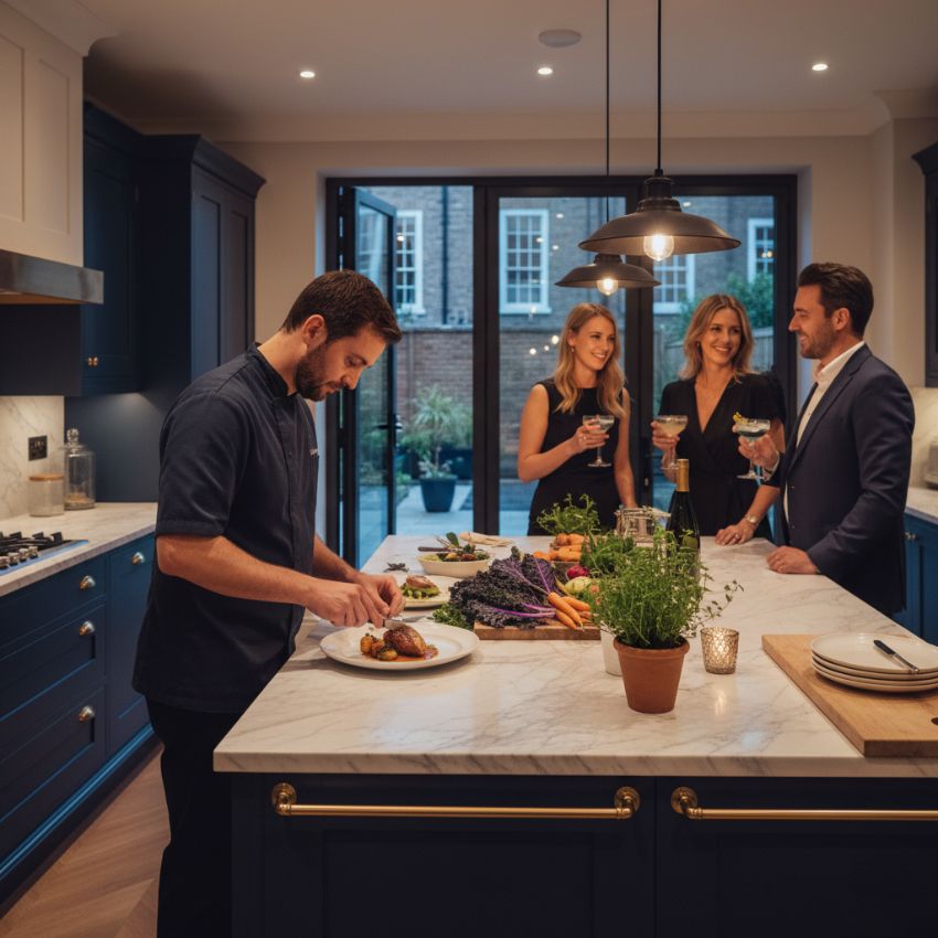 celebrities have private chefs