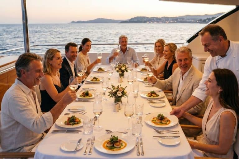 Tips for a Yach Dinner Party